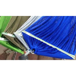 Vip Type Folding Hammock Net - 2 ชั้น 60 ซม. เหล็ก Rolling Super หนาและสวยงาม - น้ําหนัก 1.8 กก. - ร