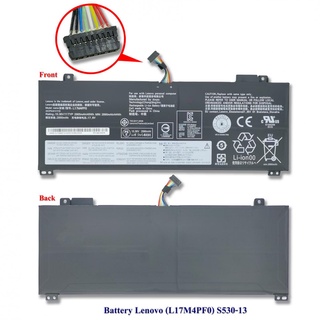 พรีออเดอร์รอ10วัน พรีออเดอร์  แบตเตอรี่ของแท้ LENOVO IDEAPAD S530 S530-13IML S530-13IWL Model: L17C4PF0