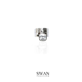 SWAN - Amira Ring แหวนเงินแท้ ฝังเพชรคิวบิกเซอร์โคเนีย cubic zirconia