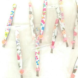 แหนบ ลายดอกไม้ คละลาย
