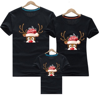 TT-4 Colors First Christmas Kids Baby Romper Family Tee Cotton Family Tshirt Family T-shirt Family Tshirts Couple T Shir