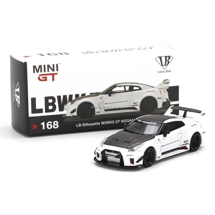MINI GT 1/64 168 LB SILHOUETTE WORKS GT NISSAN 35GT-RR VER.1