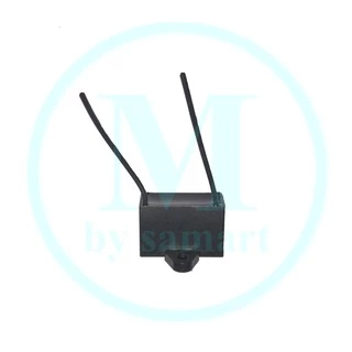 คาปาซิเตอร์ 1.8uf 450v แบบมีสาย cbb61 ตัวเก็บประจุ 1.8 uf พัดลม ฮาตาริ พัดลมทั่วไป และ มอเตอร์