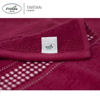 Frolina ผ้าขนหนูเช็ดตัวขนาดเล็ก 24x48 นิ้ว รุ่น Tartan