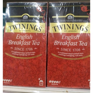 Twining  English Breakfast tea ชา  ทไวนิงส์*1กล่อง