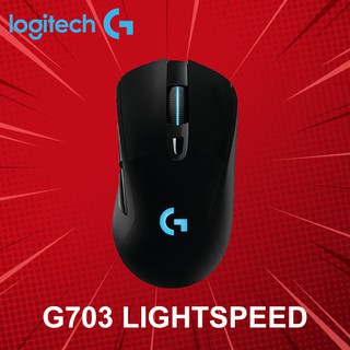 เมาส์เกมมิ่งไร้สาย Logitech รุ่น G703 LIGHTSPEED ประกันศูนย์ 2 ปี