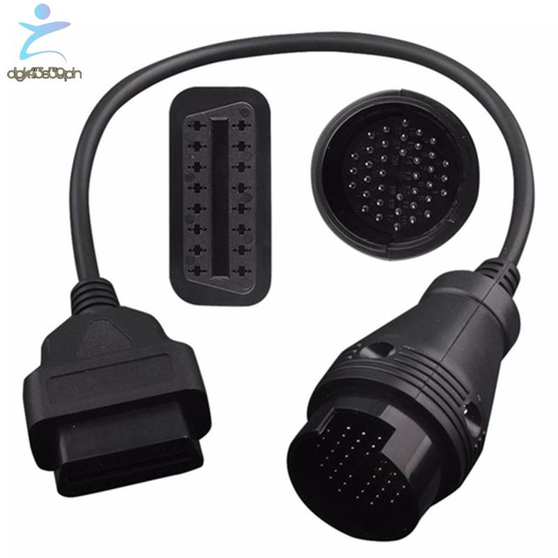 สําหรับ Benz MB 38 Pin ถึง 16 Pin OBD2 OBD II อะแดปเตอร์วินิจฉัยสําหรับ Mercedes 38 Pin OBD 38Pin Co