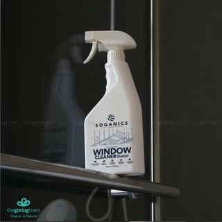 SOGANICS น้ำยาเช็ดกระจก สเปรย์ทำความสะอาดกระจก Eco-Friendly Window Spray Cleaner Soganic