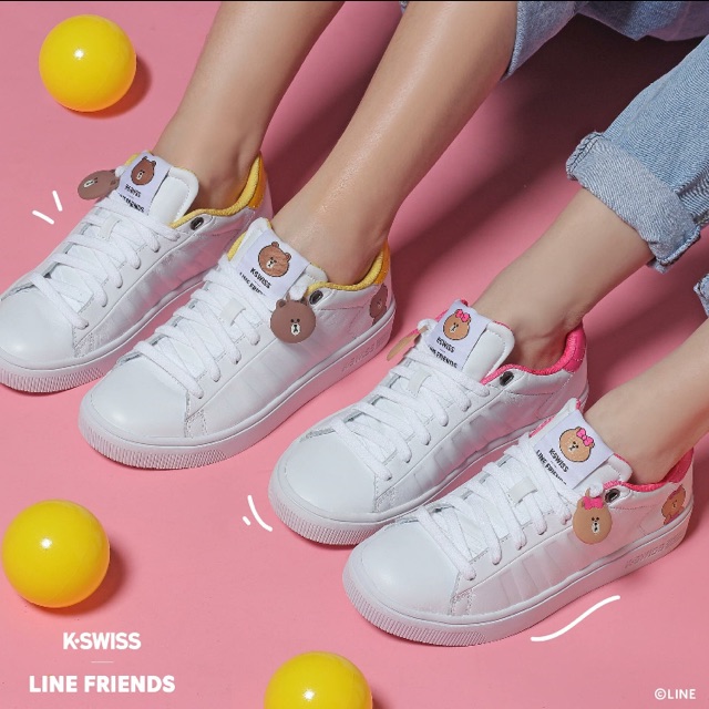 ผ้าใบK-swiss-x ห มีบราวน์ โคนี่ ️รองเท้า line-friend brown-choco cony-sally dress เสื้อผ้าสาวอวบ แซก