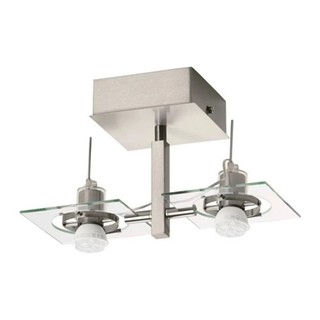 FUGA โคมไฟเพดาน.ผนัง 2 ดวง ceiling/wall lamp 37*19*18.5 cm (โครเมี่ยม)