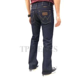 Bootcut DarkBlue Denim กางเกงยีนส์ขาม้าชาย ทรงสวย งานตัดเย็บอย่างดี ป้ายหนังแท้ Size 28-38