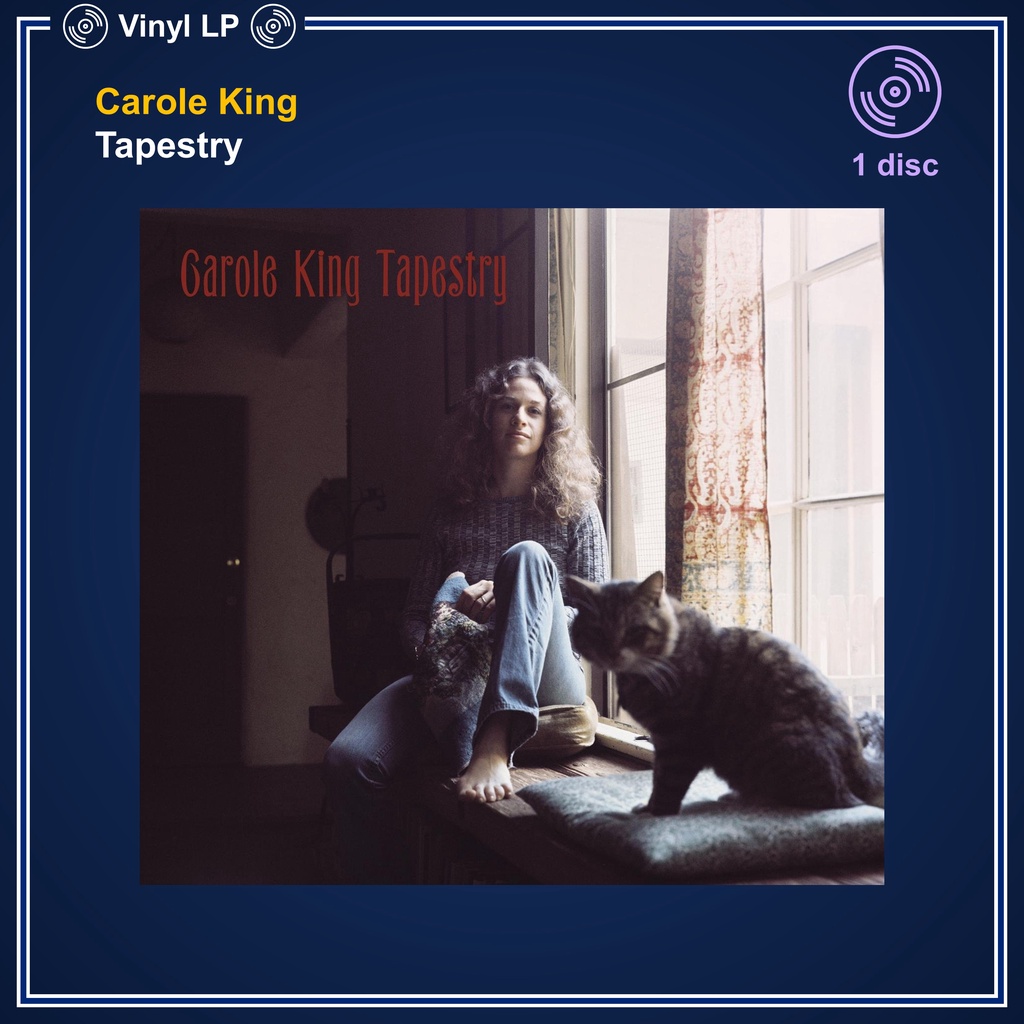 [ ออก E-Tax ได้ ] [แผ่นเสียง Vinyl LP] Carole King - Tapestry [ใหม่และซีล SS]