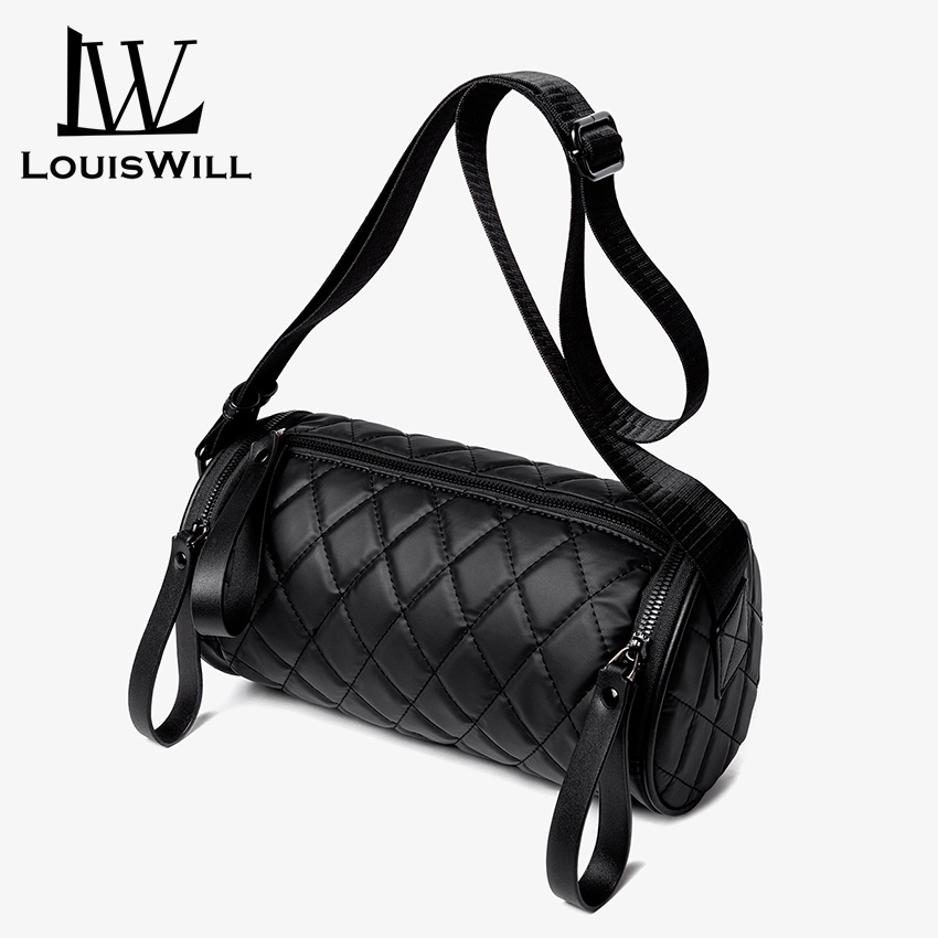 Louiswill กระเป๋าสะพายไหล่ กระเป๋าถือ ทรงโท้ท ขนาดใหญ่ จุของได้เยอะ ประดับเพชร แฟชั่นสําหรับสตรี