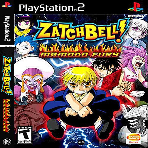 จอยเกมส์ ps2 แผ่นเกมส์ ps2 แผ่นเกมส์ (PS2) (คุณภาพ) Zatch Bell Mamodo Fury (USA)