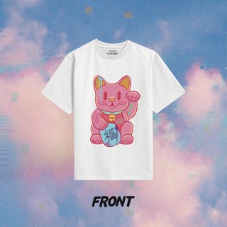 Streetwear- LuckyOnesPink (Oversized graphics tees) เสื้อยืด oversize เสื้อยืดคอกลม สกรีนลายออริจินอล ผ้าคอตตอนแท้ 100%