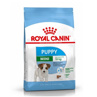 Royal canin Mini Puppy 4 kg อาหารเม็ดสำหรับลูกสุนัขพันธุ์เล็ก 4 กก.