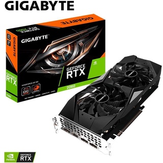 GIGABYTE VGA  GIGABYTE RTX2060 WINDFORCE 2OC 6GB GDDR6 192-bit (GV-N2060WF2OC-6GD)/Warranty3Years by Gigabyte&amp;Synnex