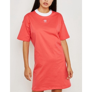 พร้อมส่ง📦ADIDAS Originals Trefoil Cotton Dress Orange**ของเเท้