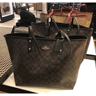 ✴️DONT MISS!✴️ COACH FACTORY TOTE BAG SIGNATURE LEATHER WITH CLUTH