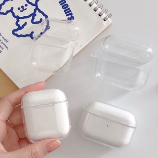 [Pro2]พร้อมส่งในไทย🍭เคสหูฟัง เคสสำหรับ AirPods case เคสแอร์พอด Pro,Gen1,2,3,Pro2 เคสยางใสขุ่น เคสยางนิ่มคลุมรอบ เคสใส