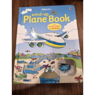 Usborne wind-up plane book สินค้า​มือ​2