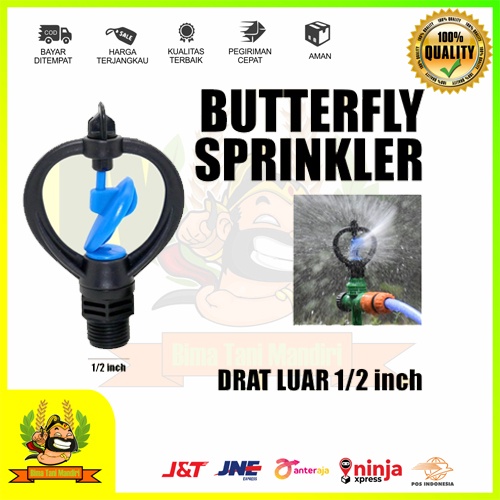 ROUND BUTTERFLY GARDEN SPRINKLE