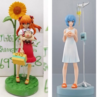 (แท้/กาชาปอง/มือ2) BANDAI Evangelion Portraits 6 OVA Movie Asuka and Rei SP 5 Figure (Gashapon​) กาชาปอง