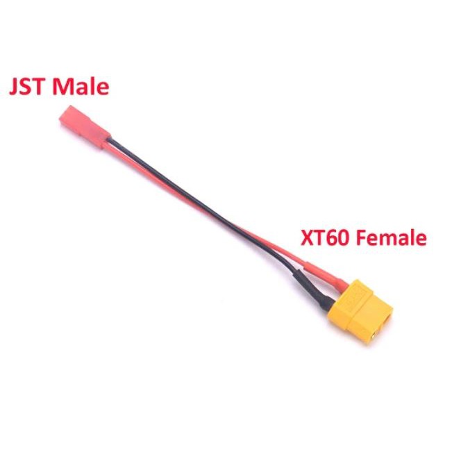 !!ของแท้ AMASS XT60 Female to JST Male Plug Connector Charging Adapter Converter Power Compatible with RC Drone