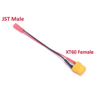 !!ของแท้ AMASS XT60 Female to JST Male Plug Connector Charging Adapter Converter Power Compatible with RC Drone