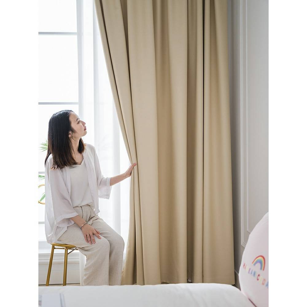 แนะนำ ผ้าม่าน 0066 ผ้าม่านสไตล์มินิมอล กันแสง UV100% ผ้าม่าน minimal มี 9 สีให้เลือก ผ้าม่านประตู ผ้าม่านหน้าต่าง เนื้อหนา กันแอร์ ราคาพิเศษ มีเก็บเงินปลายทาง