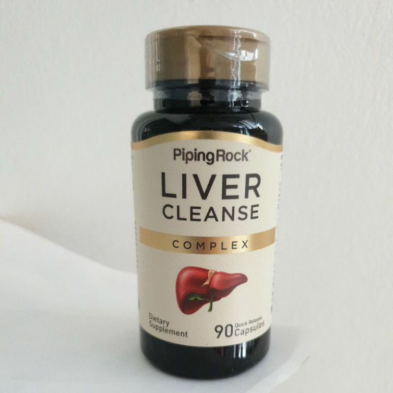 Liver Cleanse Complex วิตามินฟื้นฟูบำรุงตับ ขวด 90 แคปซูล ของแท้ ...