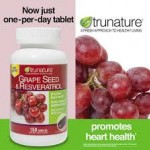 Trunature® Grape Seed &amp; Resveratrol / 150 Timed-Release Tablets