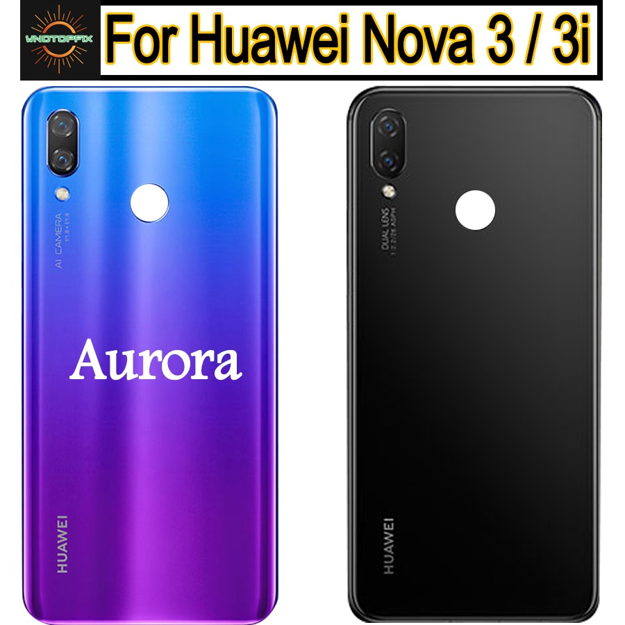 ฝาครอบแบตเตอรี่ ด้านหลัง สําหรับ Huawei Nova 3I Huawei Nova 3