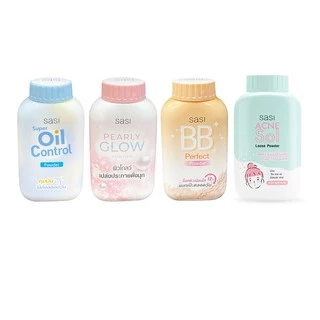 แป้งศศิ Sasi oil control 50g (มี 4 สี)
