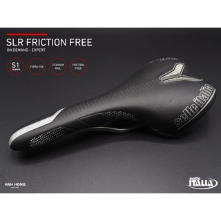 Selle Italiaเบาะ Selle Italia รุ่น SLR Friction Free S1 Titanium Rail