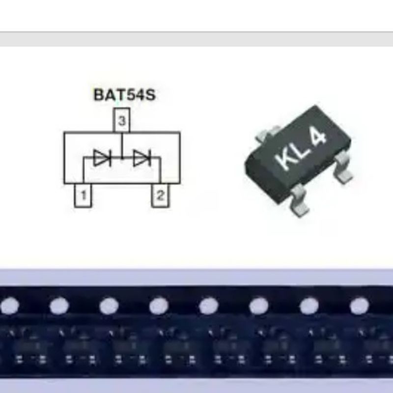 10 ชิ้น BAT54 DIODE SMD SOT23 CODE KL4 KL3 KL2