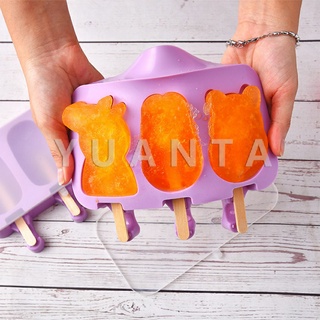 YUANTA แม่พิมพ์ทำไอติม ซิลิโคนพิมพ์ทำอาหาร แม่พิมพ์ซิลิโคน food grade plasticIce cream mold