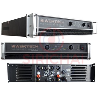 Power AMP (เครื่องขยายเสียง ) WARTECH รุ่น MICROTECH 3600 VZ