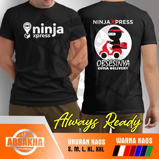 เสื้อยืด พิมพ์ลาย Ninja Xpress Obseses Only DELIVERY สําหรับสุภาพสตรี