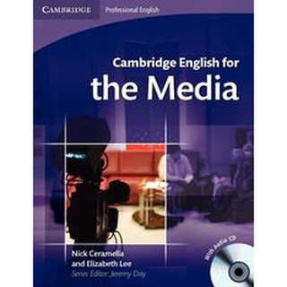 DKTODAY หนังสือ CAMBRIDGE ENGLISH FOR MEDIA:STUDENTS BOOK WITH CD