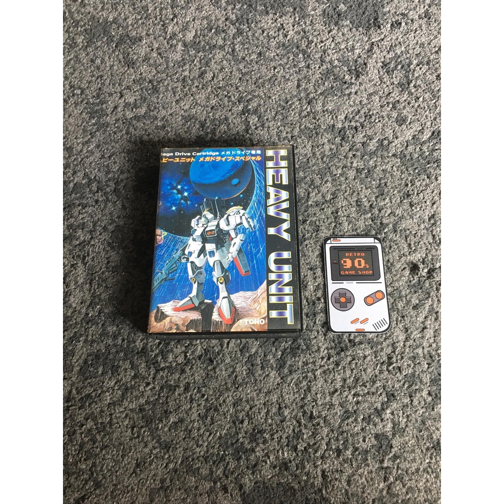 Toho Cartridge Megadrive 16 Bit Heavy unit Boxed / Japan