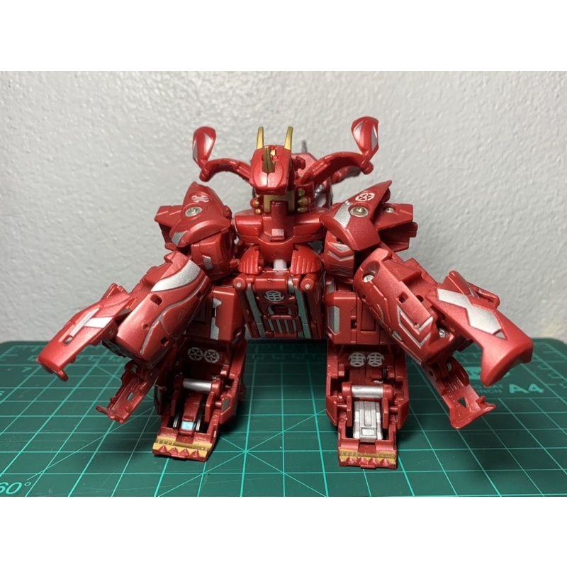 Bakugan Pyrus 7 in 1 Maxus Dragonoid B2 บาคุกัน ดราโกนอยด์ 7 in 1 ธาตุไฟ ❤️✅