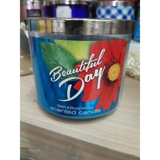 Bath &amp; Body Works Beautiful Day Slatkin &amp; Co / Candle แอปเปิ้ลเขียว เทียนหอม ของแท้