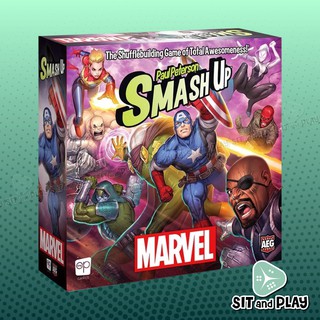 Smash Up Marvel บอร์ดเกม ภาษาอังกฤษ ของแท้ 100%