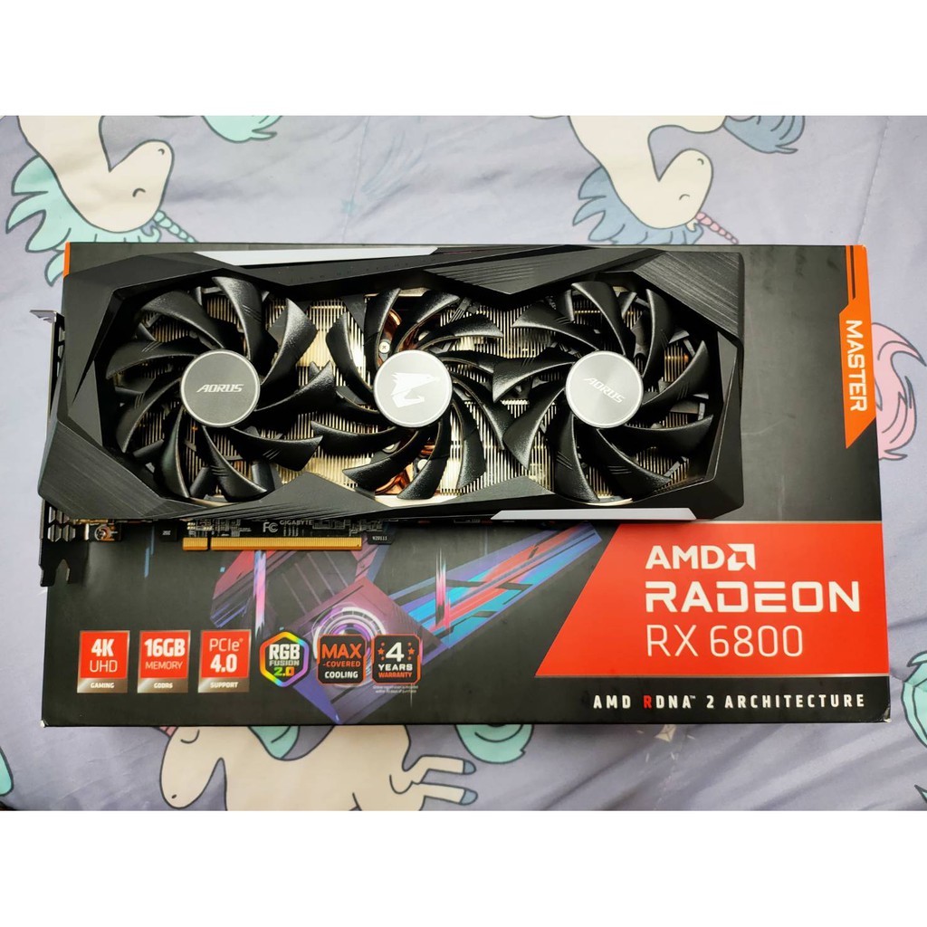 RX 6800 AORUS MASTER 16GB