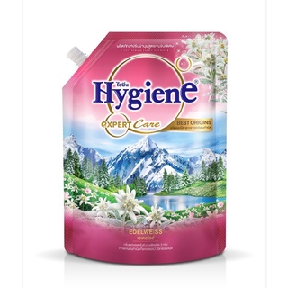 ็้Hygiene ไฮยีน เอ็กซ์เพิร์ท แคร์ เบสท์ ออริจินส์ น้ำยาปรับผ้านุ่มสูตรเข้มข้นพิเศษ กลิ่น เอเดลไวส์ 1300มล.