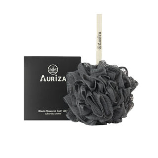 Auriza Black Charcoal Bath Lilly ใยขัดผิวสำหรับอาบน้ำ