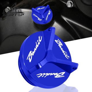 For SUZUKI BANDIT 400 600 650 Bandit 1200 1250 1250S CNC Motorcycle CNC Aluminum Engine Oil Filler Cup Plug Cover Tank C