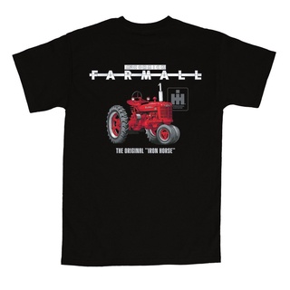 『2022 สไตล์ใหม่』ih Farmall เสื้อยืด ลายม้าเหล็ก สําหรับผู้ชาย