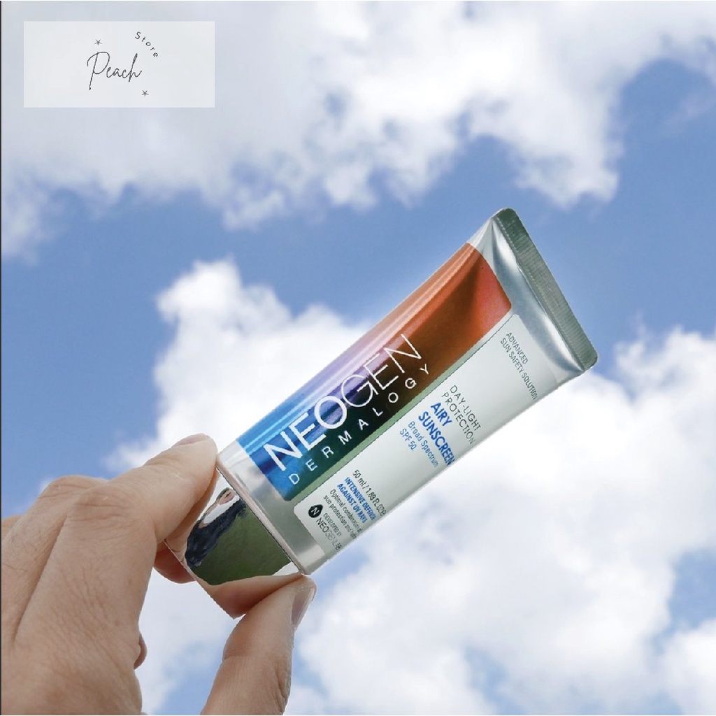 [ส่งของทุกวัน] EXP 07/24 NEOGEN DERMALOGY DAY-LIGHT PROTECTION AIRY SUNSCREEN SPF50+ / BROADSPECTRUM